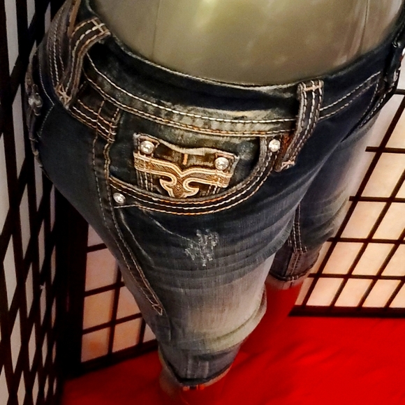 Rock revival  capri shorts size 27 - Picture 5 of 8